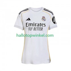 Real Madrid Voetbalshirt Dames Thuis Tenue 2025-2026 Korte Mouw