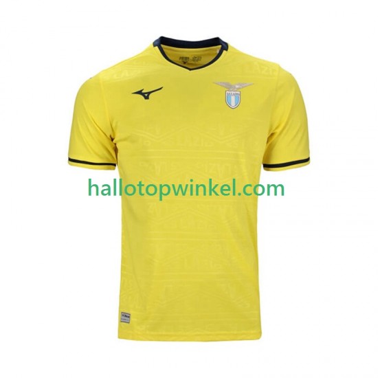 SS Lazio Voetbalshirt Heren Uit Tenue 2024-2025 Korte Mouw