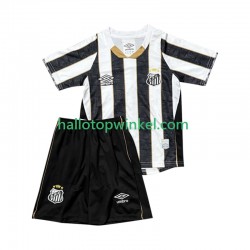 Santos FC Voetbalshirt Kleuters/Kids Uit Tenue 2025-2026 Korte Mouw