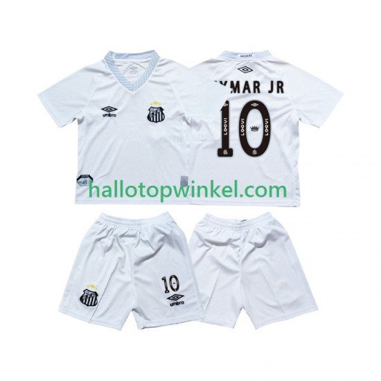 Santos FC Voetbalshirt Neymar JR 10 Kleuters/Kids Thuis Tenue 2025-2026 Korte Mouw