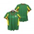 Senegal Voetbalshirt 2002 Retro Heren Uit Tenue Korte Mouw