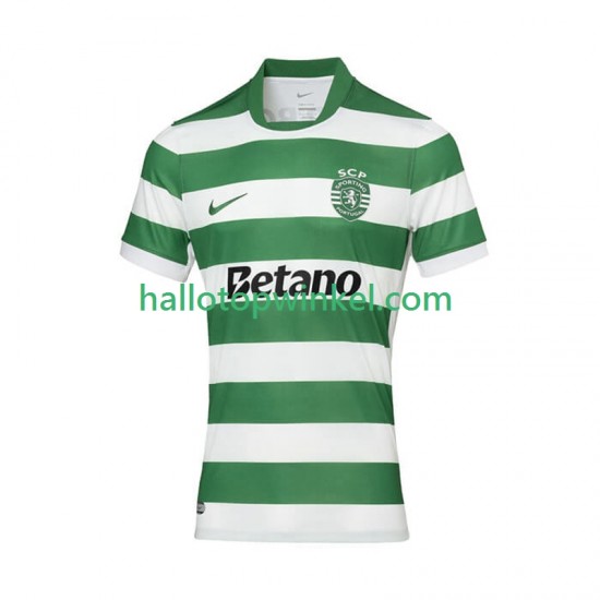 Sporting CP Voetbalshirt Heren Thuis Tenue 2025-2026 Korte Mouw