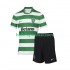 Sporting CP Voetbalshirt Kleuters/Kids Thuis Tenue 2025-2026 Korte Mouw