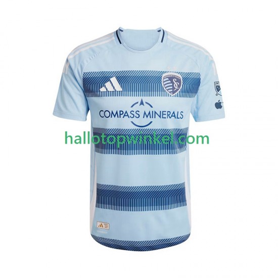 Sporting Kansas City Voetbalshirt Heren Thuis Tenue 2025-2026 Korte Mouw