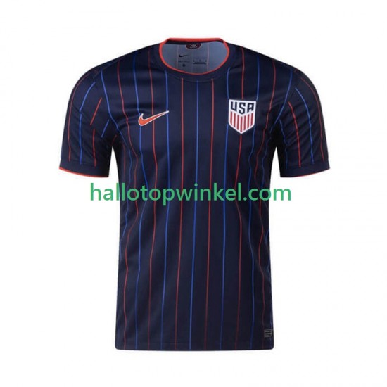 USA Voetbalshirt Heren Uit Tenue 2025 Korte Mouw