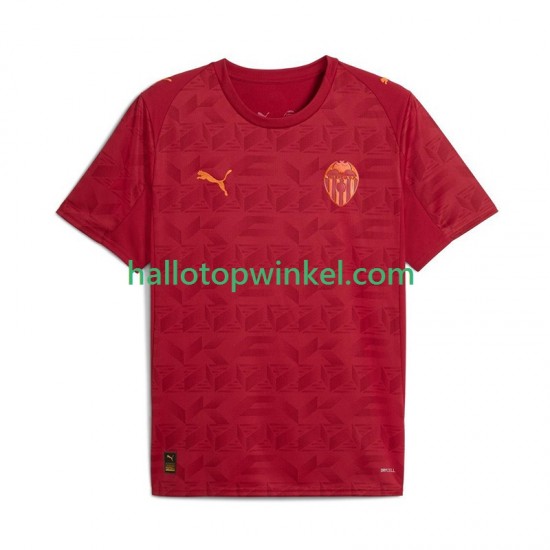 Valencia CF Voetbalshirt Heren Uit Tenue 2025-2026 Korte Mouw