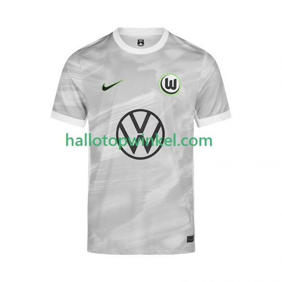 VfL Wolfsburg Voetbalshirt Heren Uit Tenue 2025-2026 Korte Mouw