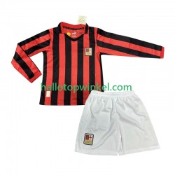 AC Milan Voetbalshirt 125th Anniversary Kleuters/Kids Thuis Tenue 2024-2025 Lange Mouw