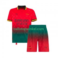 AC Milan Voetbalshirt Doelman Kleuters/Kids Vierde Tenue 2024-2025 Korte Mouw