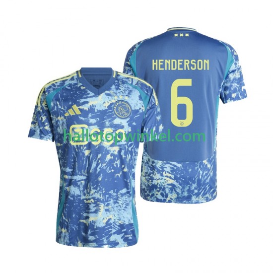 AFC Ajax Voetbalshirt Henderson 6 Heren Uit Tenue 2024-2025 Korte Mouw