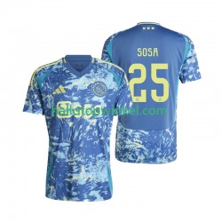 AFC Ajax Voetbalshirt Wout Weghorst 25 Heren Uit Tenue 2024-2025 Korte Mouw