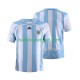 Argentinië Voetbalshirt Retro Heren Thuis Tenue 2006 Korte Mouw