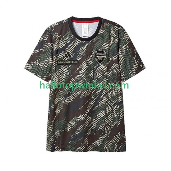 Arsenal Voetbalshirt Maharishi Heren Thuis Tenue 2024-2025 Korte Mouw
