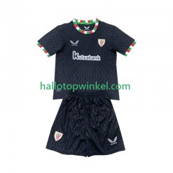 Athletic Bilbao Voetbalshirt Kleuters/Kids Vierde Tenue 2024-2025 Korte Mouw