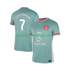 Atlético Madrid Voetbalshirt Antoine Griezmann 7 Heren Uit Tenue 2024-2025 Korte Mouw
