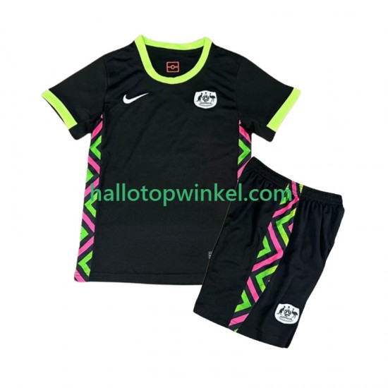 Australië Voetbalshirt Kleuters/Kids Uit Tenue 2025 Korte Mouw