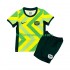 Australië Voetbalshirt Kleuters/Kids Thuis Tenue 2025 Korte Mouw
