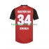 Bayer 04 Leverkusen Voetbalshirt XHAKA 34 Heren Thuis Tenue 2024-2025 Korte Mouw