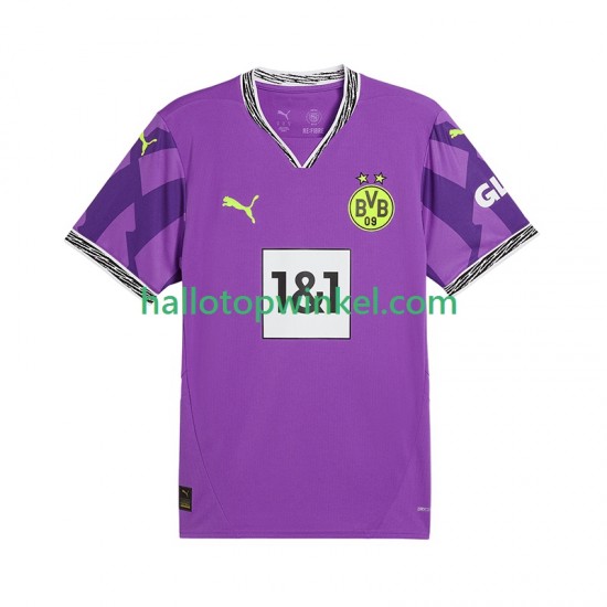 Borussia Dortmund Voetbalshirt Special Doelman Heren Thuis Tenue 2024-2025 Korte Mouw