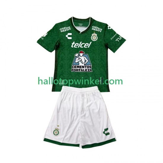 Voetbalshirt Club Leon Kleuters/Kids Thuis Tenue 2024-2025 Korte Mouw