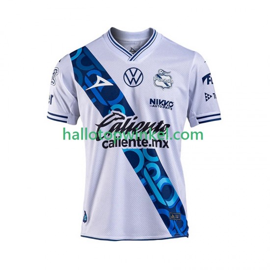 Voetbalshirt Club Puebla Heren Thuis Tenue 2024-2025 Korte Mouw