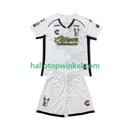 Voetbalshirt Club Tijuana Kleuters/Kids Uit Tenue 2024-2025 Korte Mouw