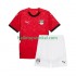 Egypte Voetbalshirt Kleuters/Kids Thuis Tenue 2024-2025 Korte Mouw