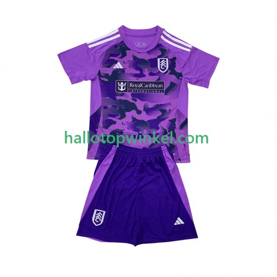 Fulham Voetbalshirt Kleuters/Kids Derde Tenue 2024-2025 Korte Mouw