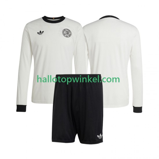 Duitsland Voetbalshirt ANVERSARY Kleuters/Kids Thuis Tenue 2025 Lange Mouw