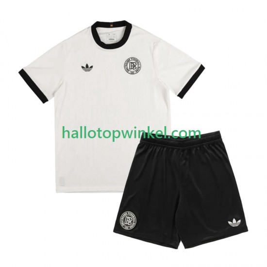Duitsland Voetbalshirt ANVERSARY Kleuters/Kids Thuis Tenue 2025 Korte Mouw