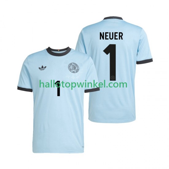 Duitsland Voetbalshirt Manuel Neuer 1 Anniversary Doelman Heren Thuis Tenue 2025 Korte Mouw