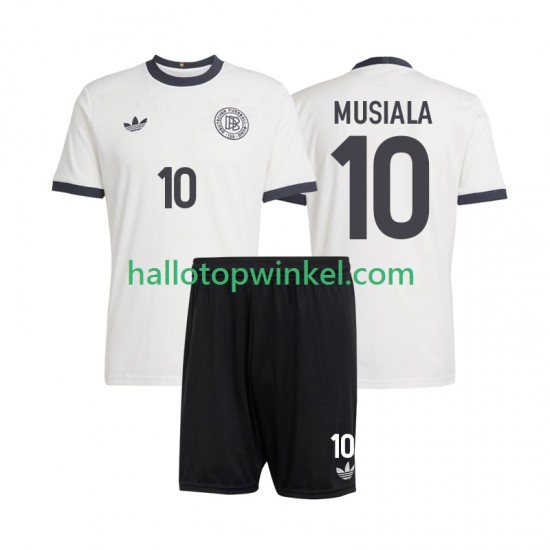 Duitsland Voetbalshirt Jamal Musiala 10 ANVERSARY Kleuters/Kids Thuis Tenue 2025 Korte Mouw