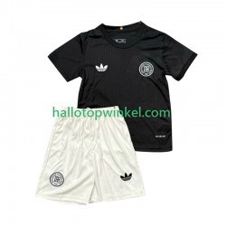 Duitsland Voetbalshirt Anniversary Kleuters/Kids Uit Tenue 2025 Korte Mouw