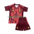 Duitsland Voetbalshirt Kleuters/Kids Uit Tenue 2025 Korte Mouw