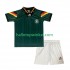 Duitsland Voetbalshirt 1992 Retro Kleuters/Kids Uit Tenue Korte Mouw
