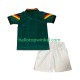 Duitsland Voetbalshirt 1992 Retro Kleuters/Kids Uit Tenue Korte Mouw