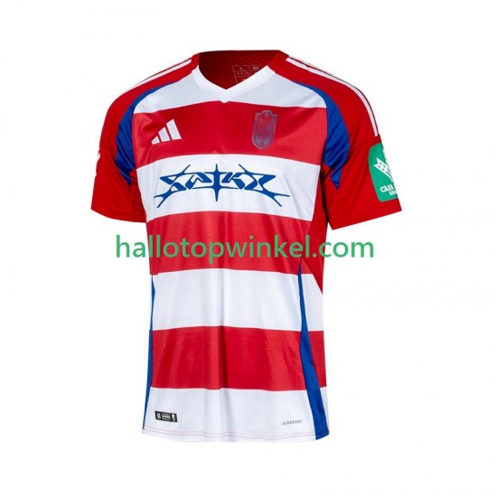 Granada Voetbalshirt Heren Thuis Tenue 2024-2025 Korte Mouw