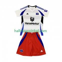 Hamburger SV Voetbalshirt Kleuters/Kids Thuis Tenue 2024-2025 Korte Mouw