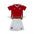 Internationaal Voetbalshirt Kleuters/Kids Thuis Tenue 2025 Korte Mouw