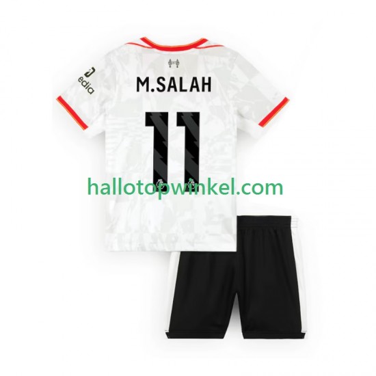 Liverpool Voetbalshirt M.SALAH 11 Kleuters/Kids Derde Tenue 2024-2025 Korte Mouw