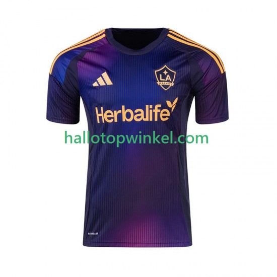 Los Angeles Galaxy Voetbalshirt Heren Uit Tenue 2025 Korte Mouw