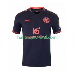 Mainz 05 Voetbalshirt Heren Uit Tenue 2024-2025 Korte Mouw