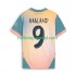 Manchester City Voetbalshirt Haaland 9 Heren Vierde Tenue 2024-2025 Korte Mouw