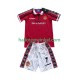Manchester United Voetbalshirt Beckham 7 1998 Retro Kleuters/Kids Thuis Tenue 1999 Korte Mouw