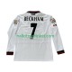 Manchester United Voetbalshirt Beckham 7 1998 Retro Heren Uit Tenue 1999 Lange Mouw