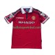 Manchester United Voetbalshirt Beckham 7 1998 Retro Heren Thuis Tenue 1999 Korte Mouw