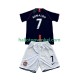 Manchester United Voetbalshirt Cristiano Ronaldo 7 2007 Retro Kleuters/Kids Uit Tenue 2008 Korte Mouw