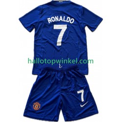 Manchester United Voetbalshirt Cristiano Ronaldo 7 2009 Retro Kleuters/Kids Derde Tenue 2008 Korte Mouw