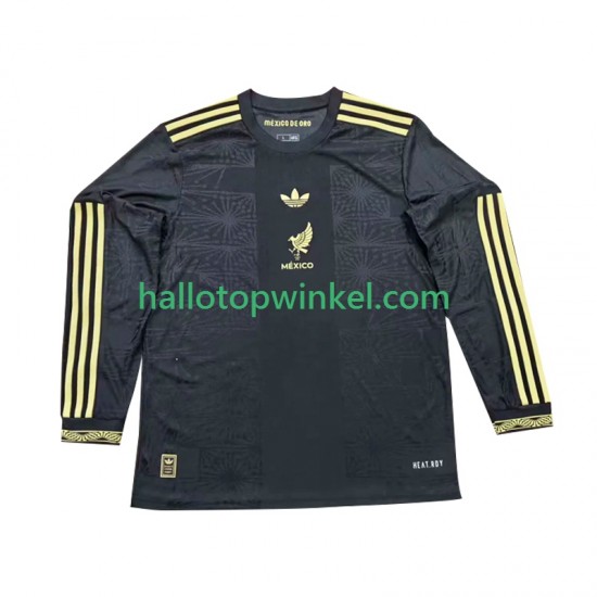 Mexico Voetbalshirt Gold Cup Heren Thuis Tenue 2025 Lange Mouw