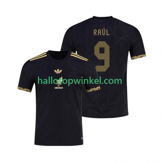 Mexico Voetbalshirt Raul Jimenez 9 Gold Cup Heren Thuis Tenue 2025 Korte Mouw